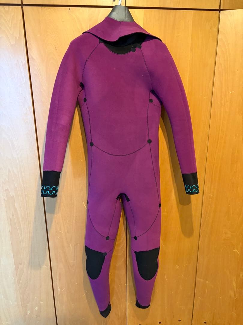 FELLOW セミドライ 5×3ウェットスーツ バックジップ メンズ 裏起毛