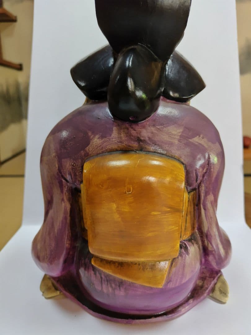 お多福　陶器　縁起物　昭和レトロ