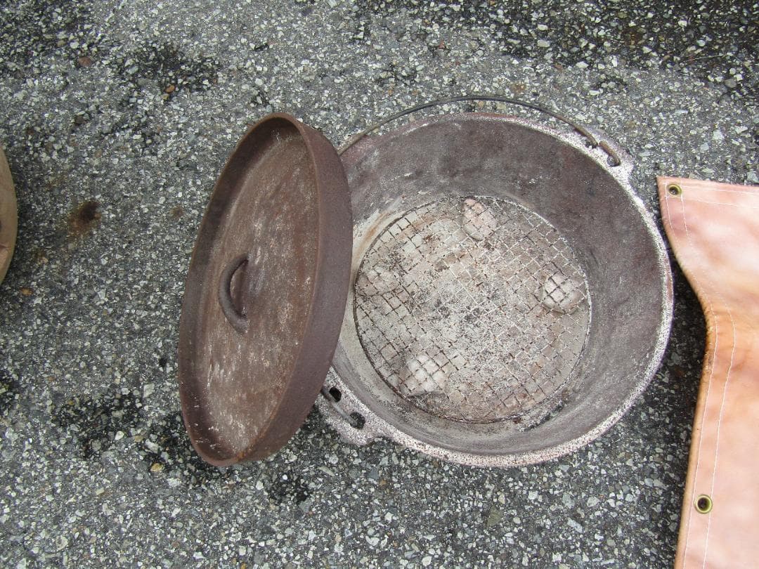 蜜芋焼き器　壺焼き芋焼き器　高さ約90cm 大型 引取限定