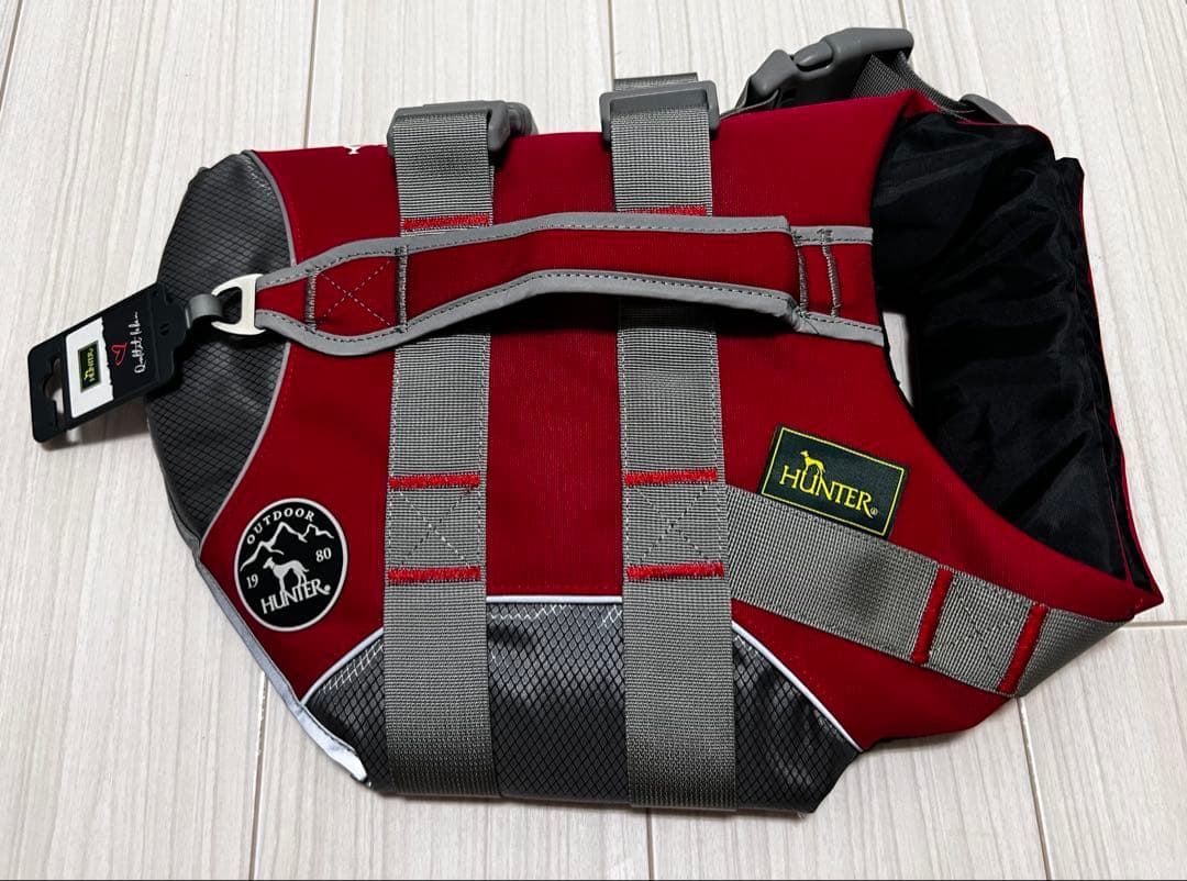 Hunter ハンター 犬用 ライフジャケット モス　Lsize 最終値下げ