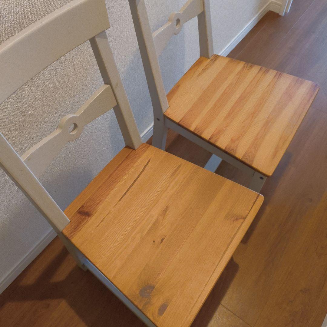 廃盤品　GAMLEBY　IKEA　ダイニングチェア 2脚セット