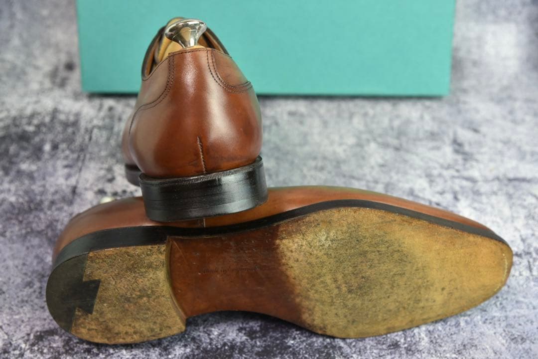 エドワードグリーン　ドーバー　 9.5E　606ラスト　箱・シュークロス・冊子付