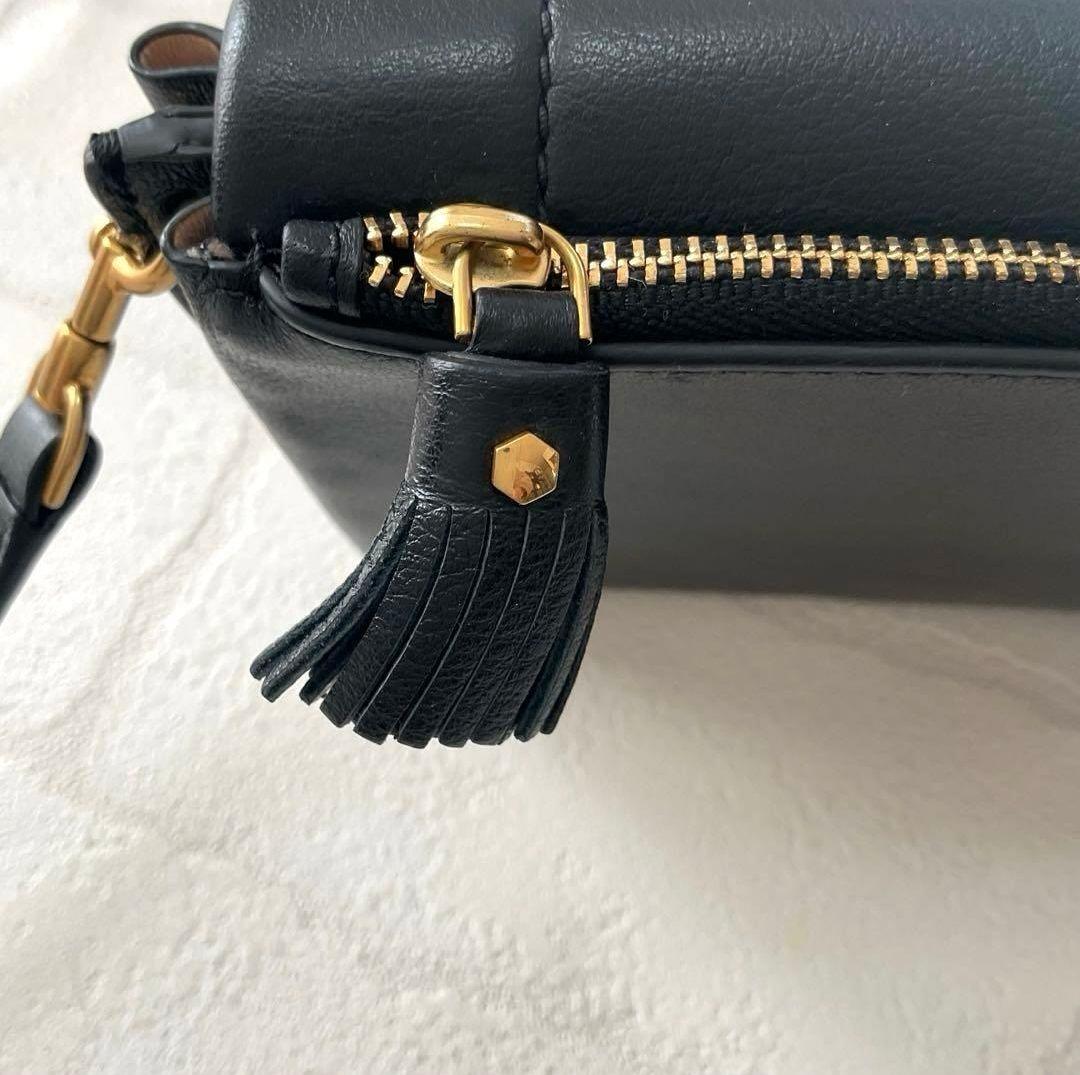 【美品】アニヤハインドマーチ ROPE BOW WALLET ON STRAP