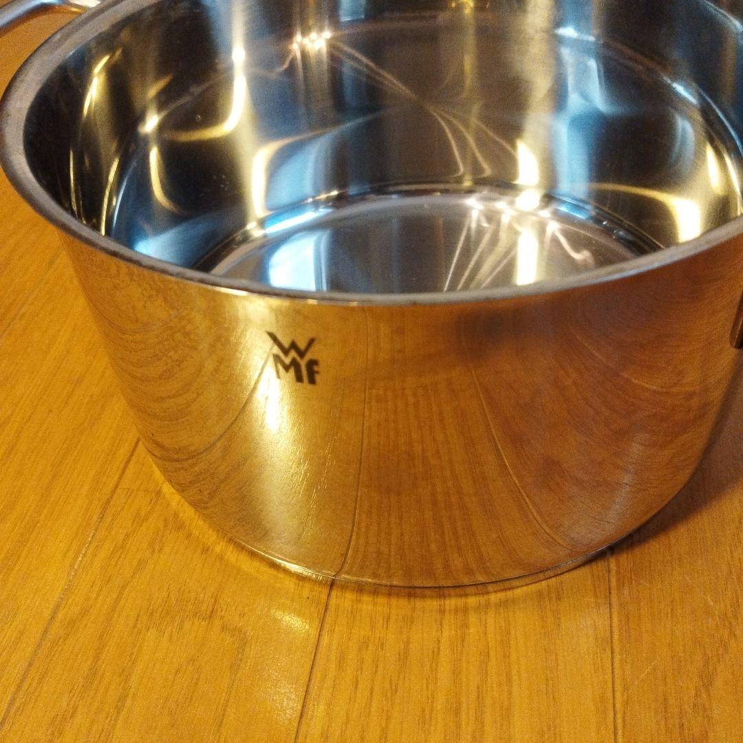 WMF TRANSTHERM 蓋付両手鍋 20cm ステンレス 調理鍋 IH対応