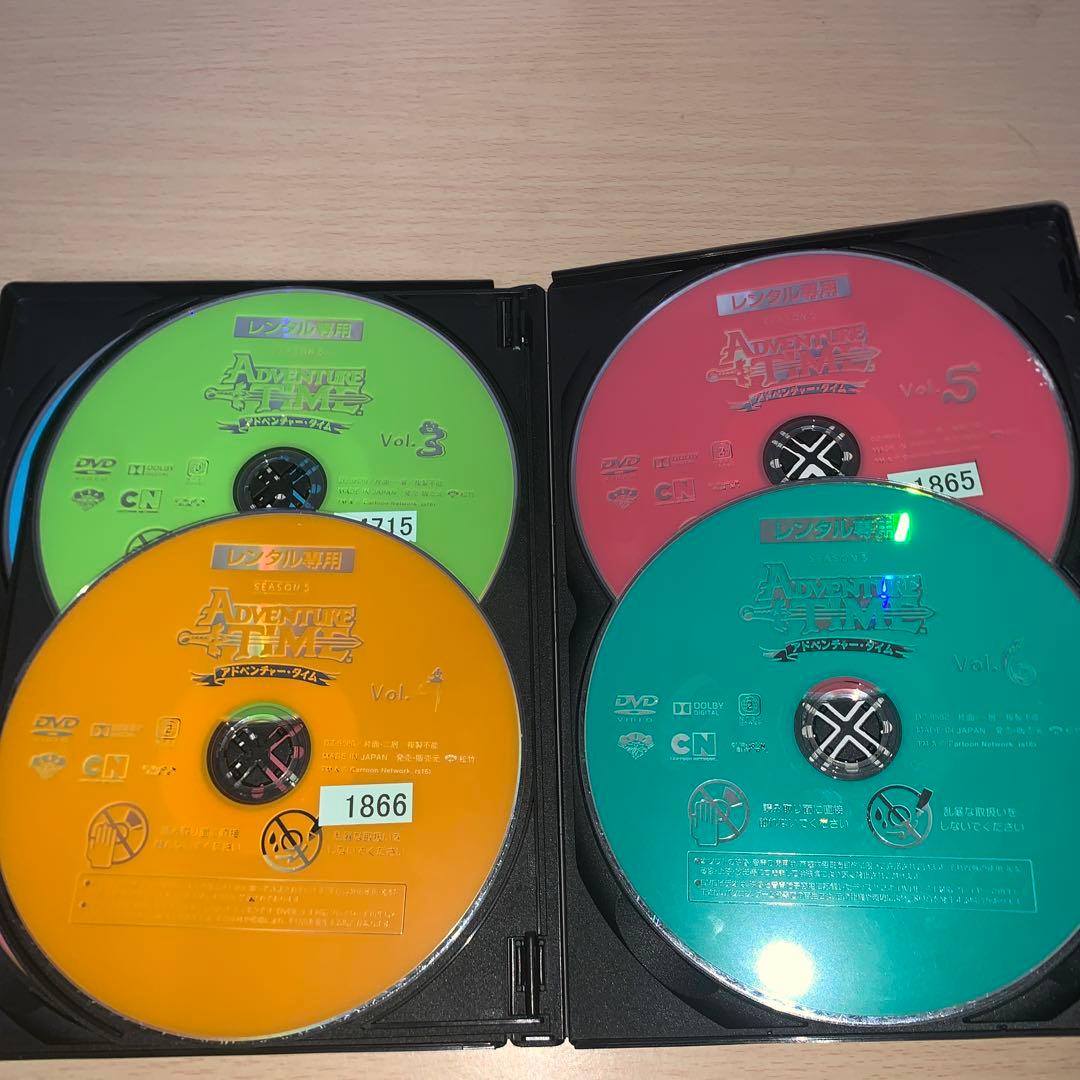 アドベンチャー・タイム DVD シーズン5 1~6全巻セット