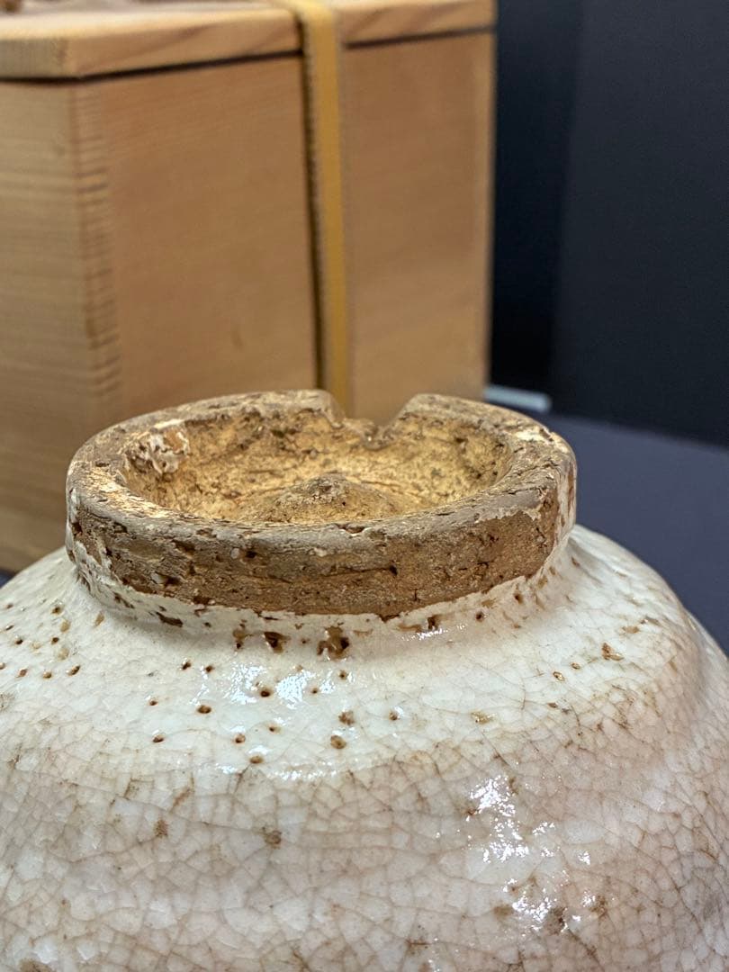 茶碗　古萩　萩焼　 抹茶碗　時代　煎茶道具　 茶器　陶器　萩焼き