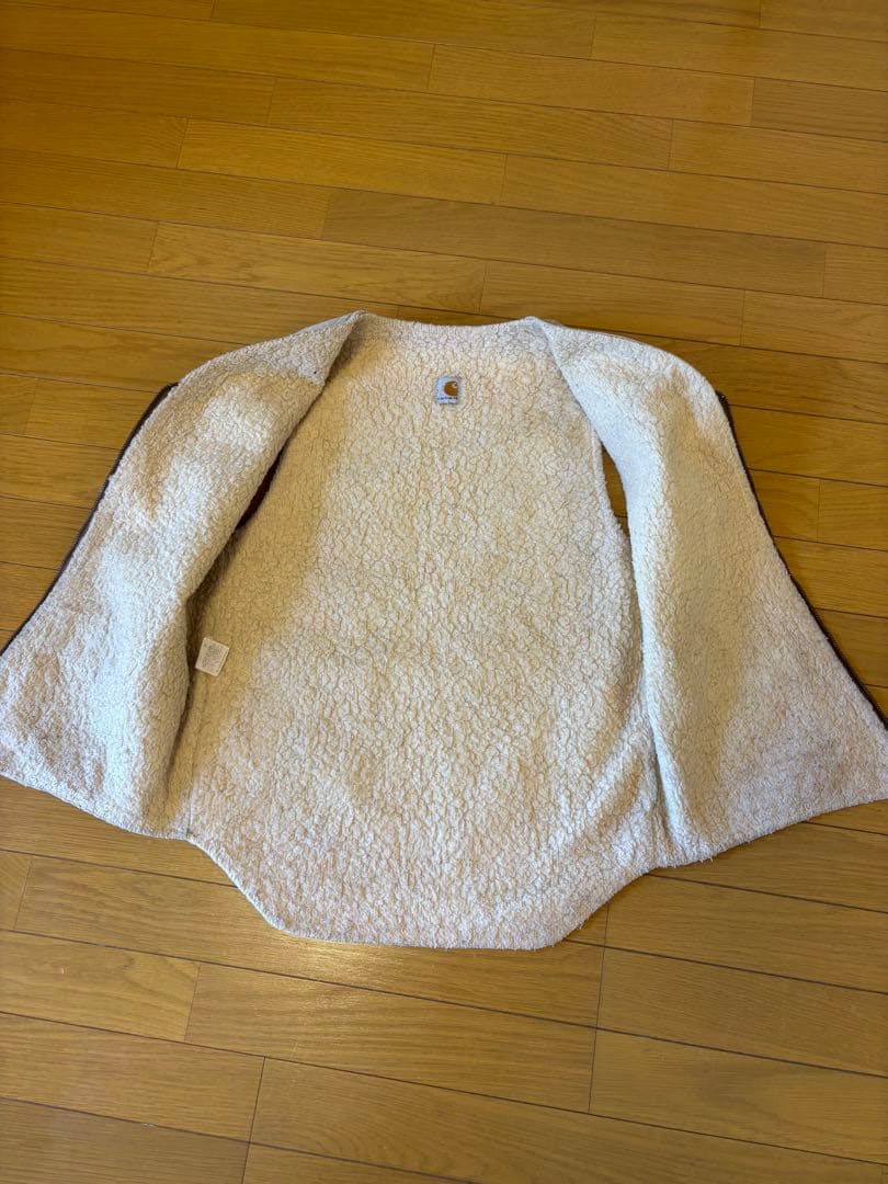 80’s USA製 carhartt カーハート 星タグ ダック ボア ベスト