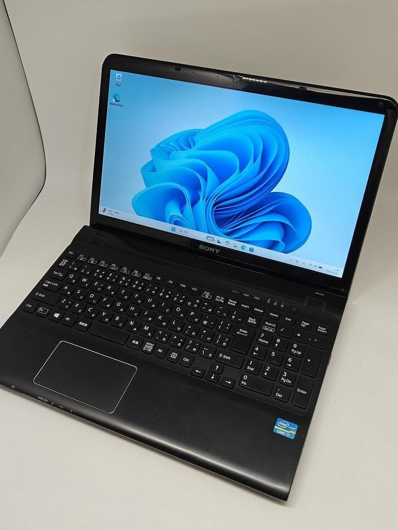 【SONY】高性能 Core i7/新品SSD256GB ノートPC 8G A5