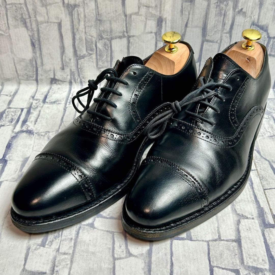 ジャランスリワヤ ストレートチップ メダリオン ダイナイトソール UK6.5