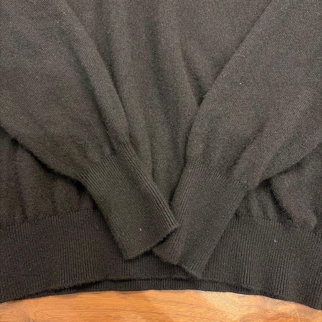 最終値下げHERILL GOLDENCASHPULLOVERサイズ2 black