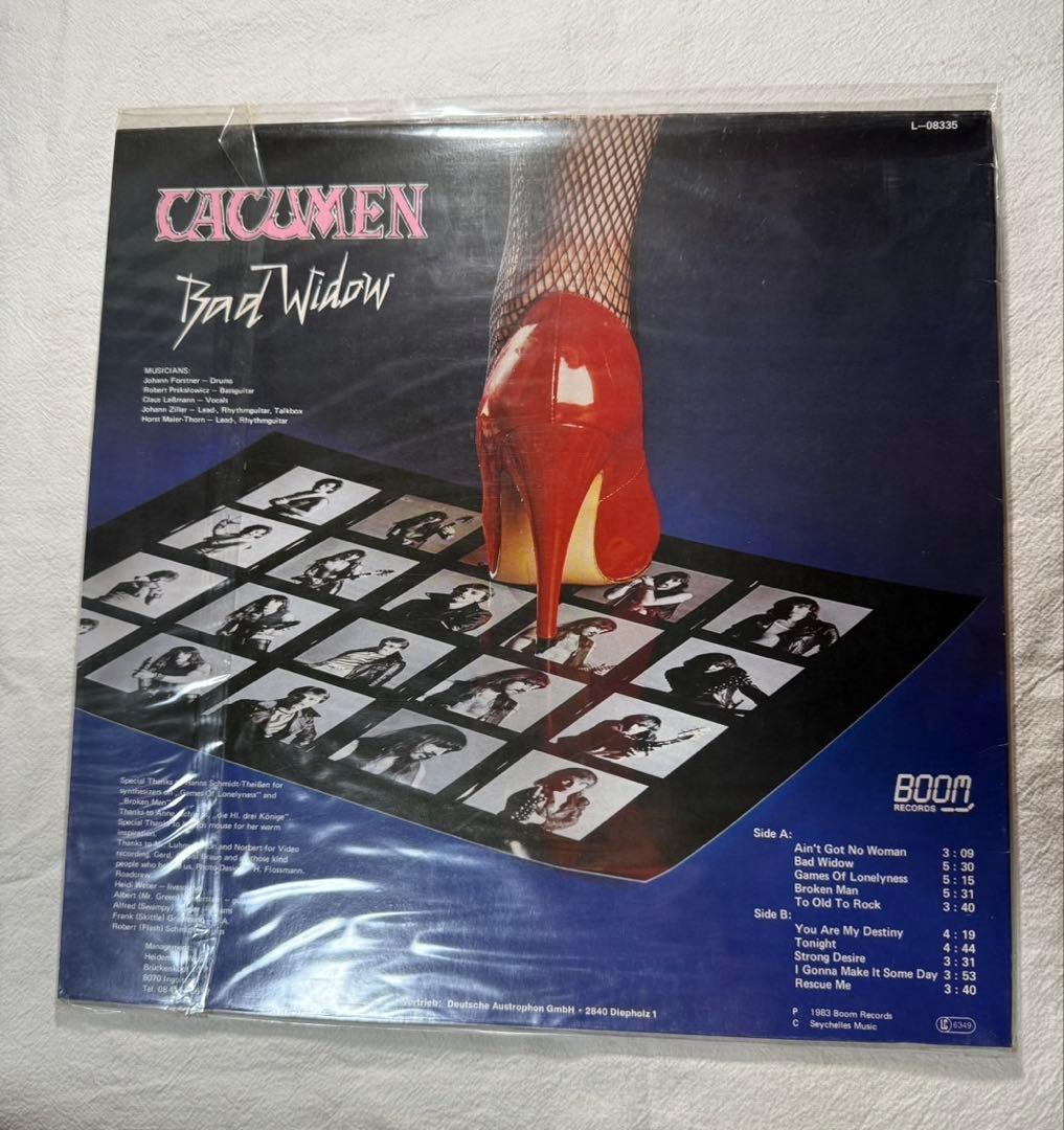 Cacumen / Bad Widow LP 西ドイツ盤 ヘヴィメタル