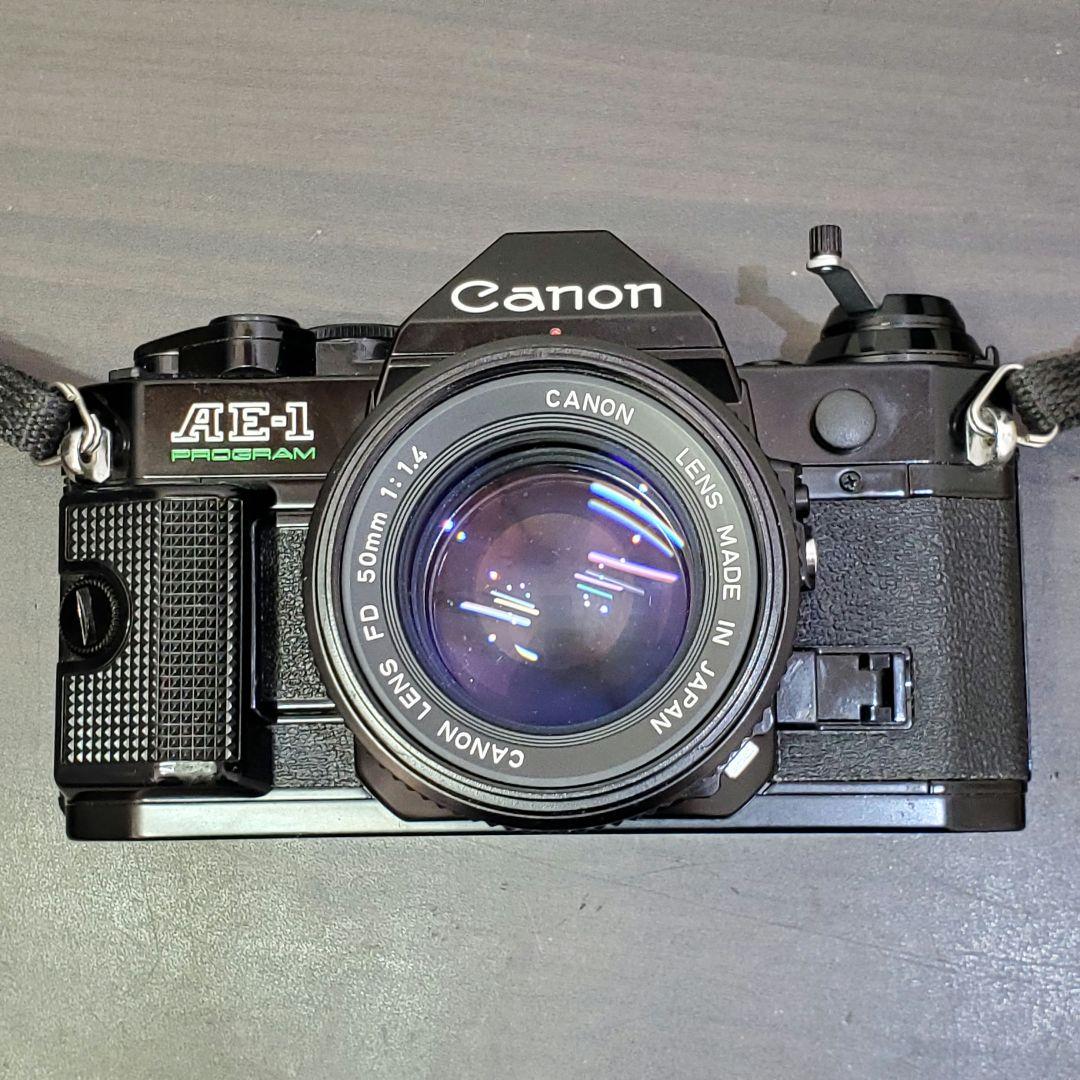 美品　Canon AE-1-P BLK FD 50㎜f1.4 & 70-150㎜