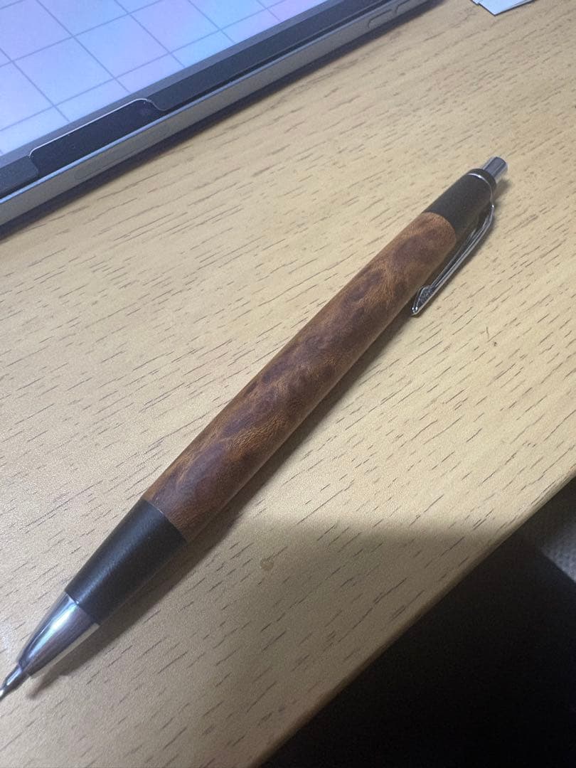 野原工芸 バーズアイ欅 ボールペン