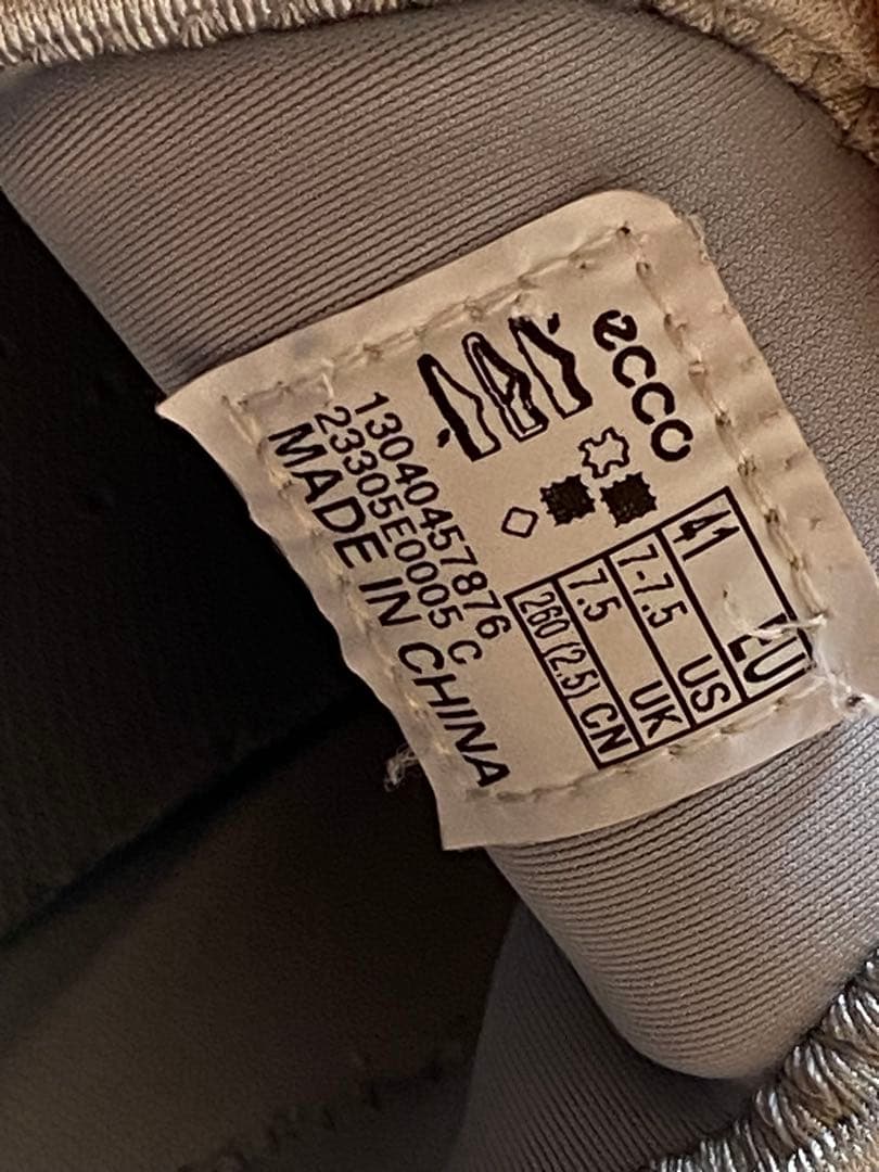 ecco BIOM c4 ゴルフシューズ ホワイトEU41 25.5