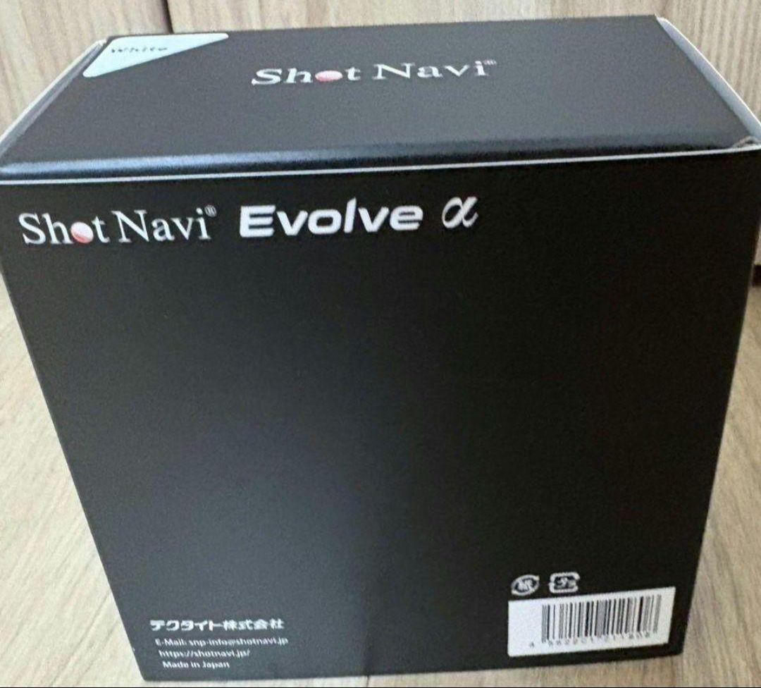 ショットナビ ゴルフ 腕時計型GPSナビ Shot Navi Evolve α