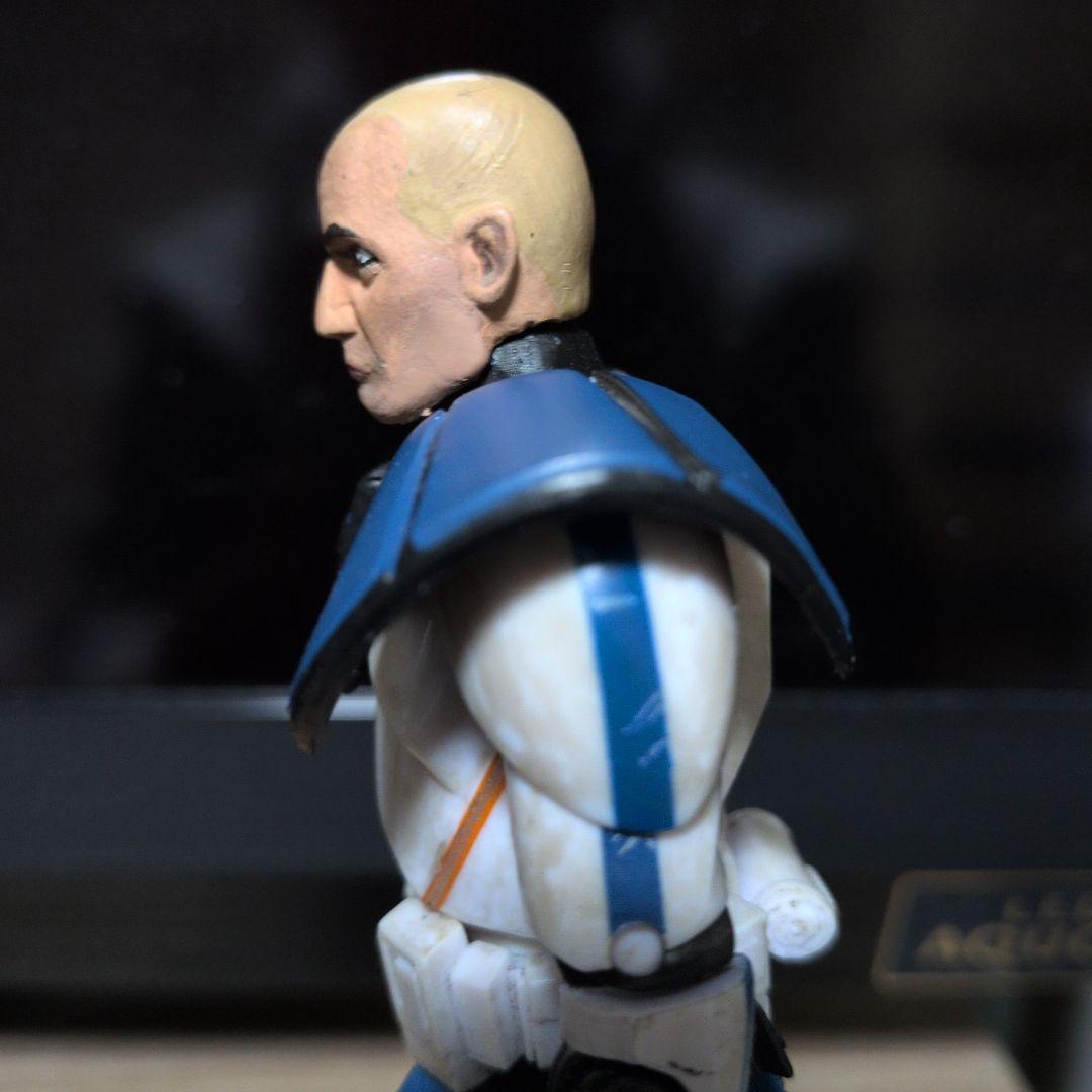 スターウォーズ　キャプテンレックス　クローンウォーズフェイス　カスタム