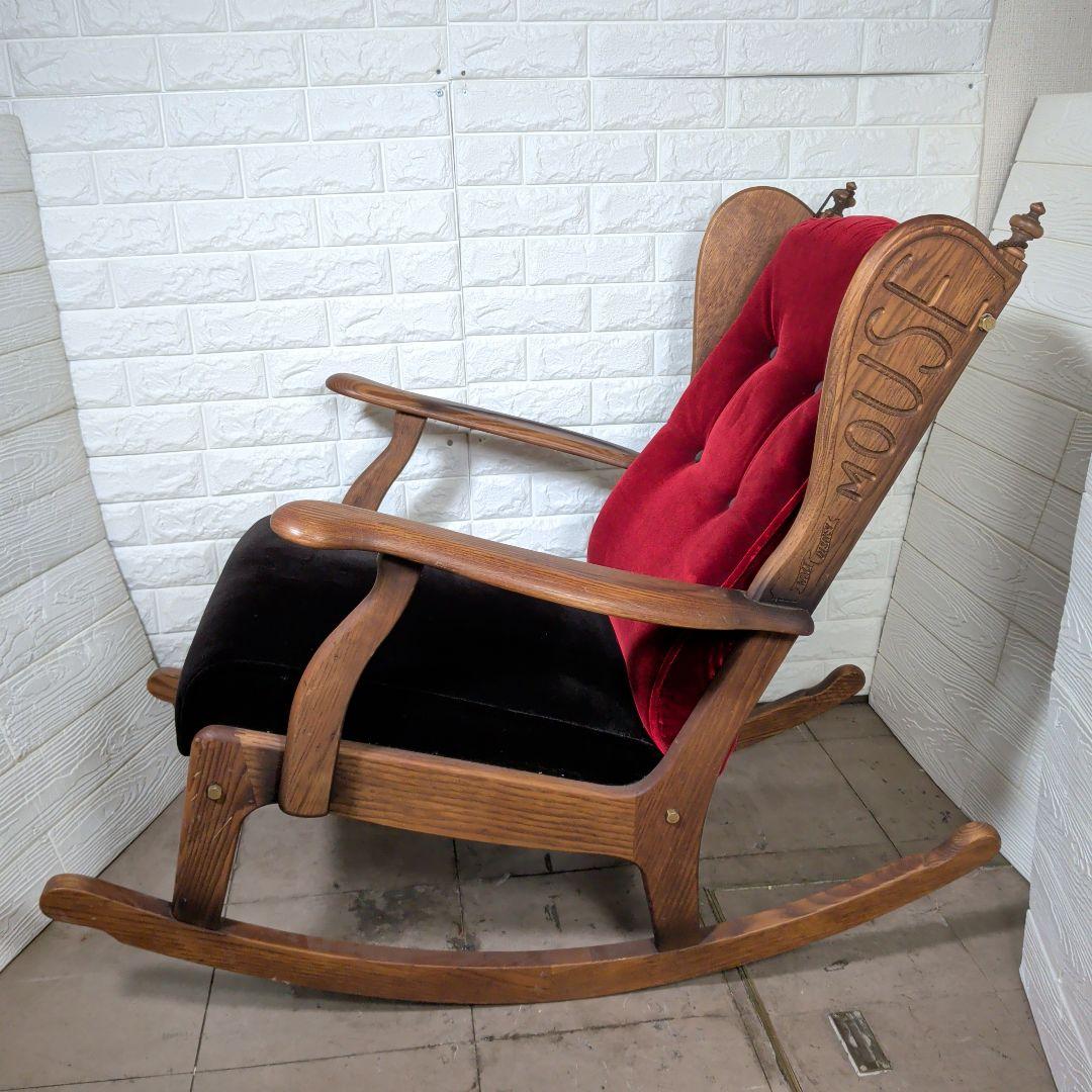 OTONA Disney Style ミッキーマウス ロッキングチェア　カリモク