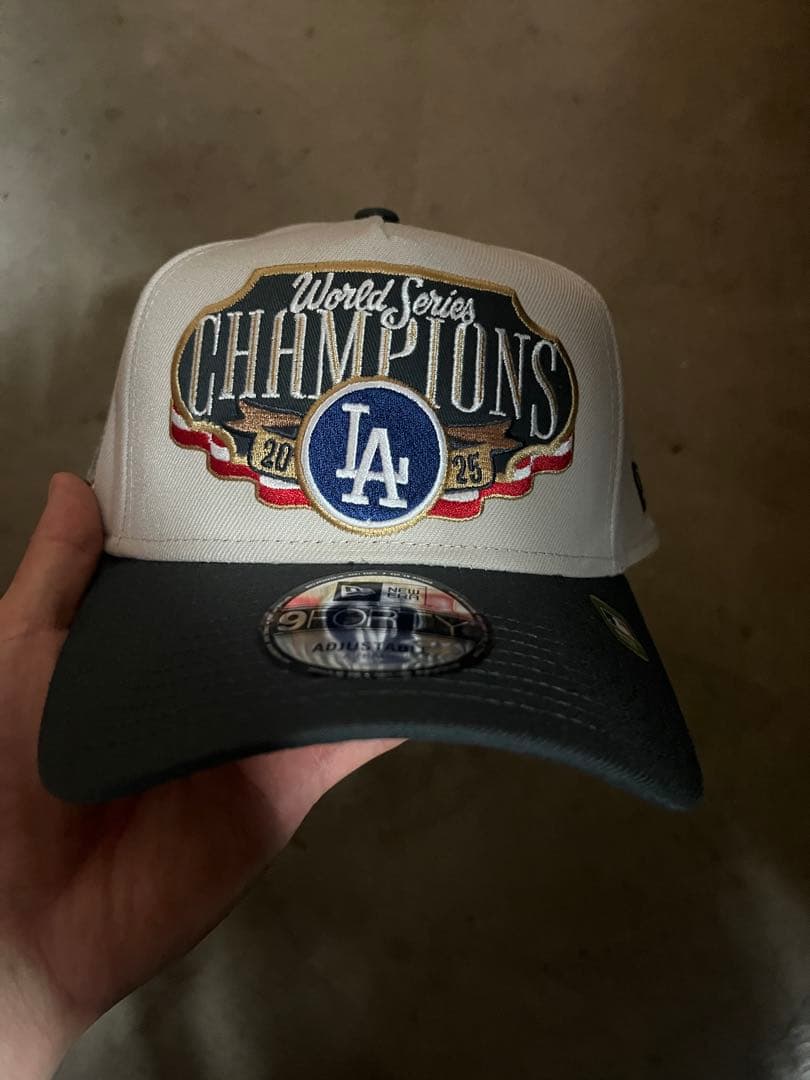 ま*こ様 LA 2025年ワールドシリーズチャンピオンズキャップ