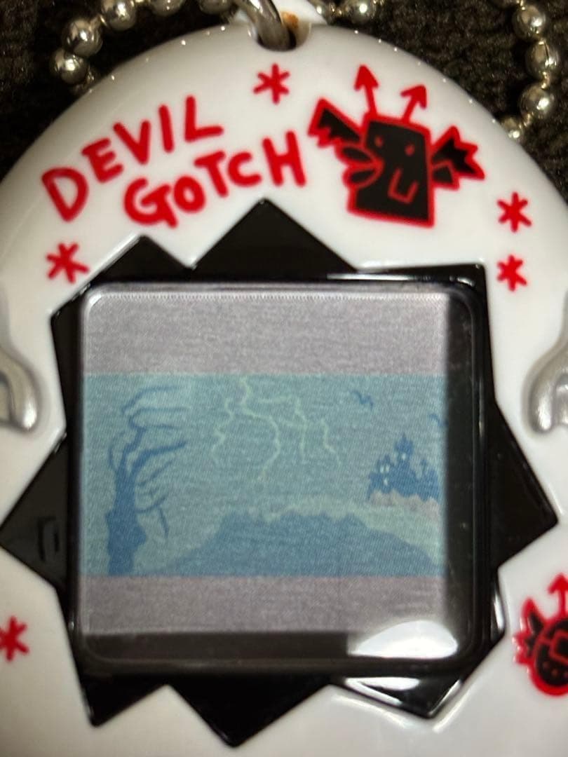 【開封品美品】デビルっちのたまごっち　ホワイト　動作未確認　SHB102