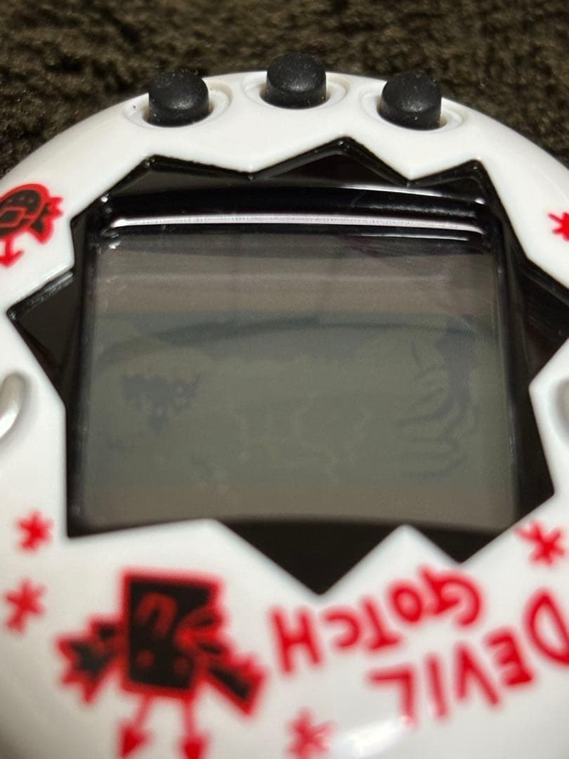 【開封品美品】デビルっちのたまごっち　ホワイト　動作未確認　SHB102