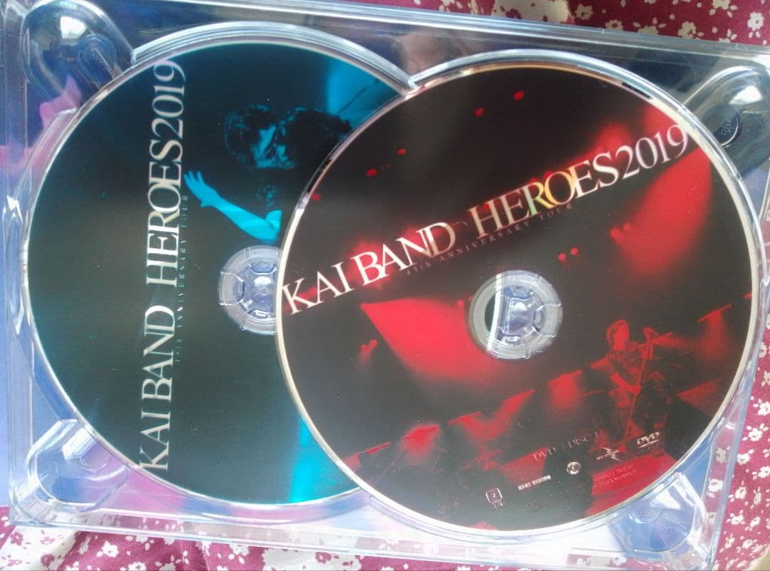 KAI BAND HEROES 2019 45周年記念DVD ＆ CD