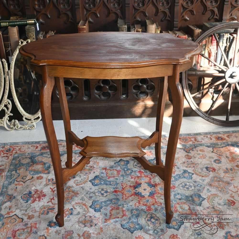 L3710-88 英国アンティーク コーヒーテーブル 花台 サイドテーブル