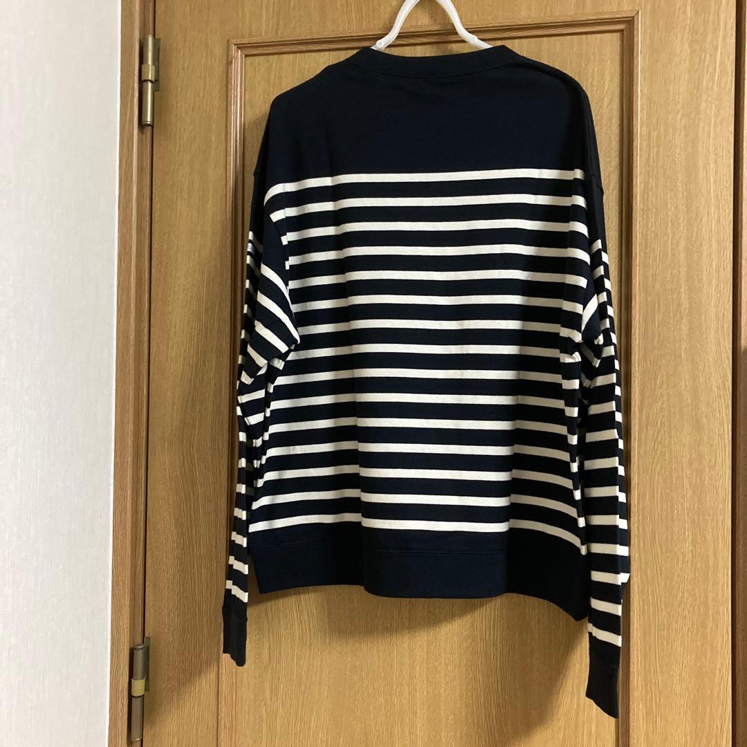 新品未使用　ORCIVAL オーシバル　パネルボーダー　スウェットプルオーバー