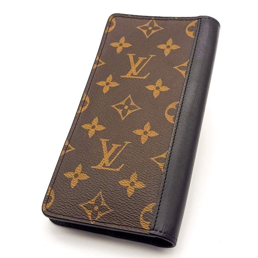 ルイヴィトン　ポルトフォイユ　タノン　マカサー　二つ折り財布　A458