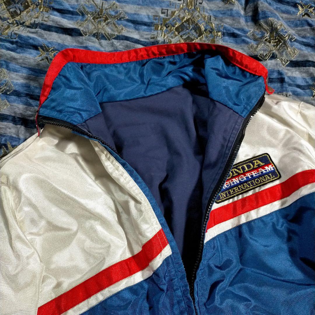 激レア ヴィンテージ ホンダ リバーシブル ジャンパー ブルゾン 袖ロゴ L