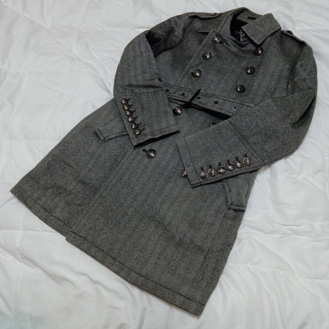 バーバリー ブラックレーベル コート 三陽商会製 Lサイズ