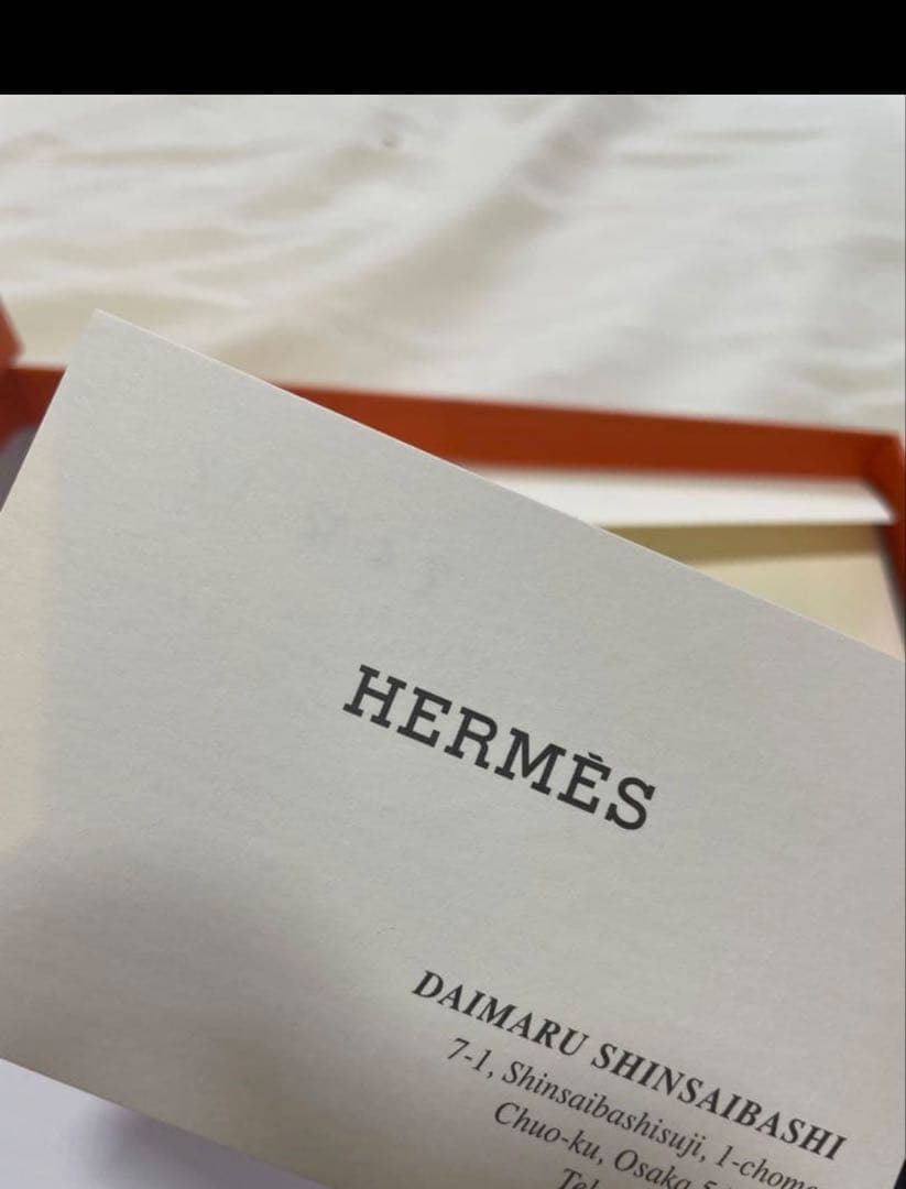 『高美品』HERMÈS レザー ベルト グレー ブラック