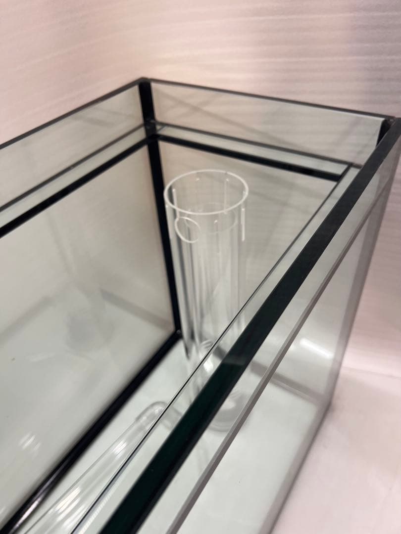 特注仕様1800ｘ325ｘ500㎜ ガラス水槽 フランジ加工付き　未使用品