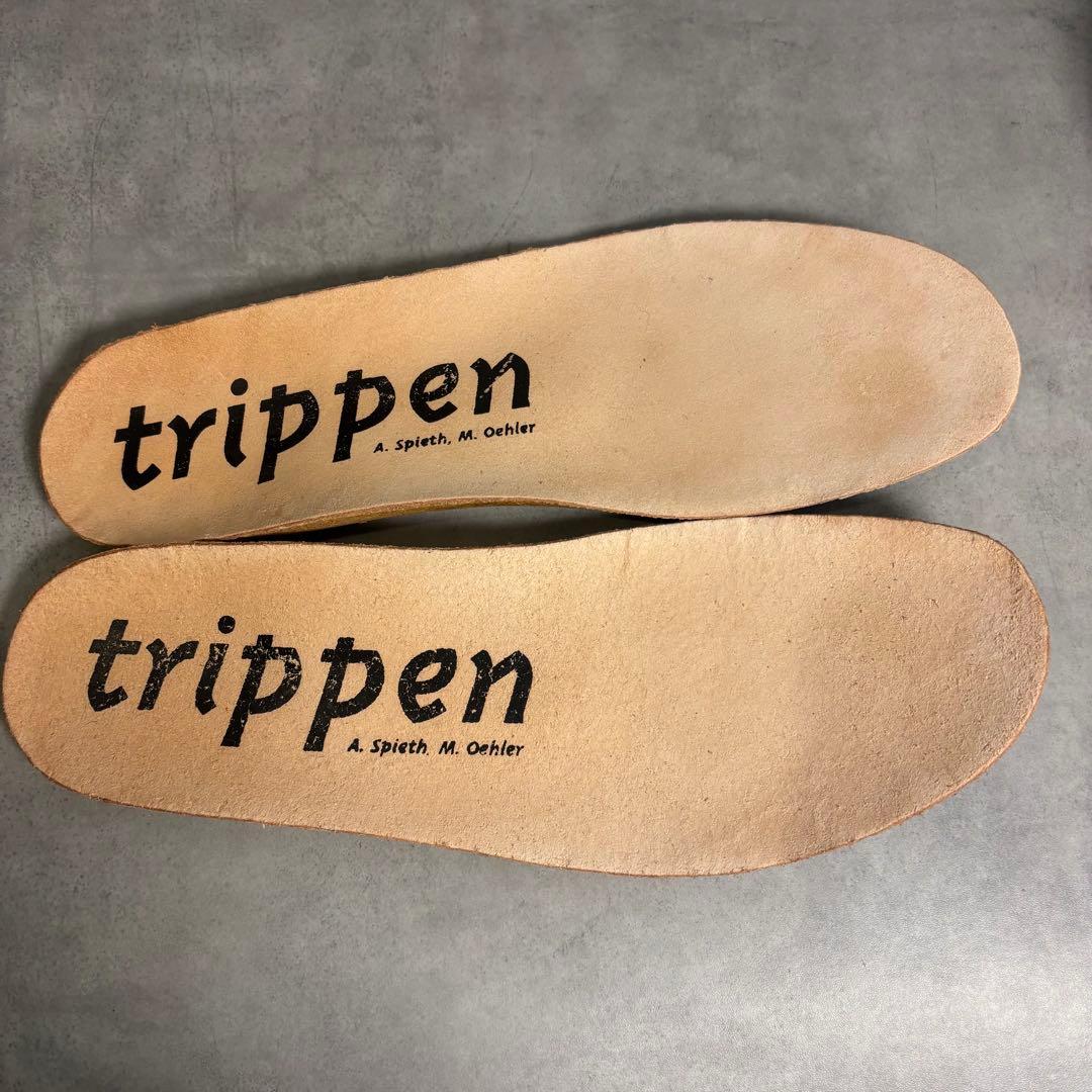 新品同様 trippen Gangster レザー レースアップシューズ 43