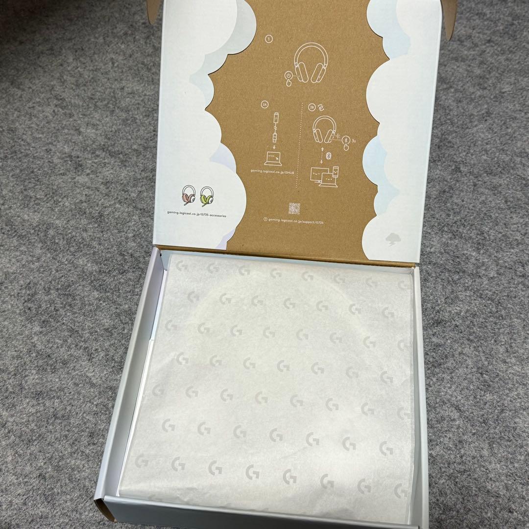 【美品】Logicool G735 ゲーミングヘッドセット ホワイト