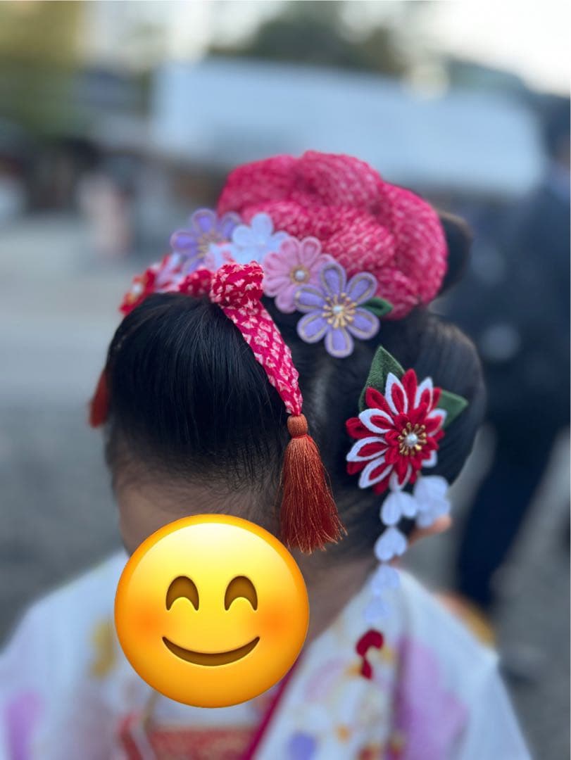 2024年式部浪漫　7歳用着物＋小物類フルセット