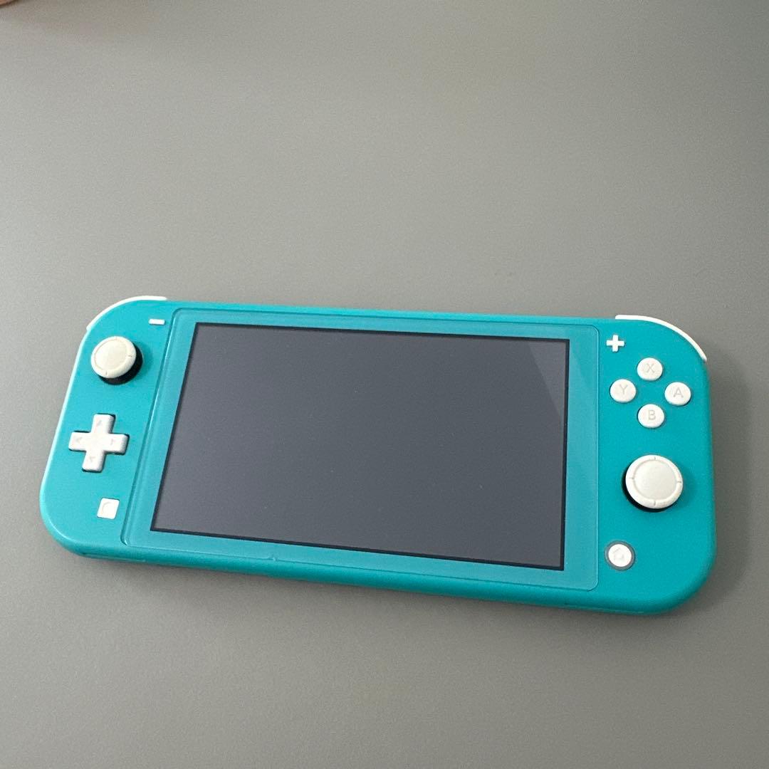 【ターコイズ】Nintendo Switch Lite 本体/充電器付き