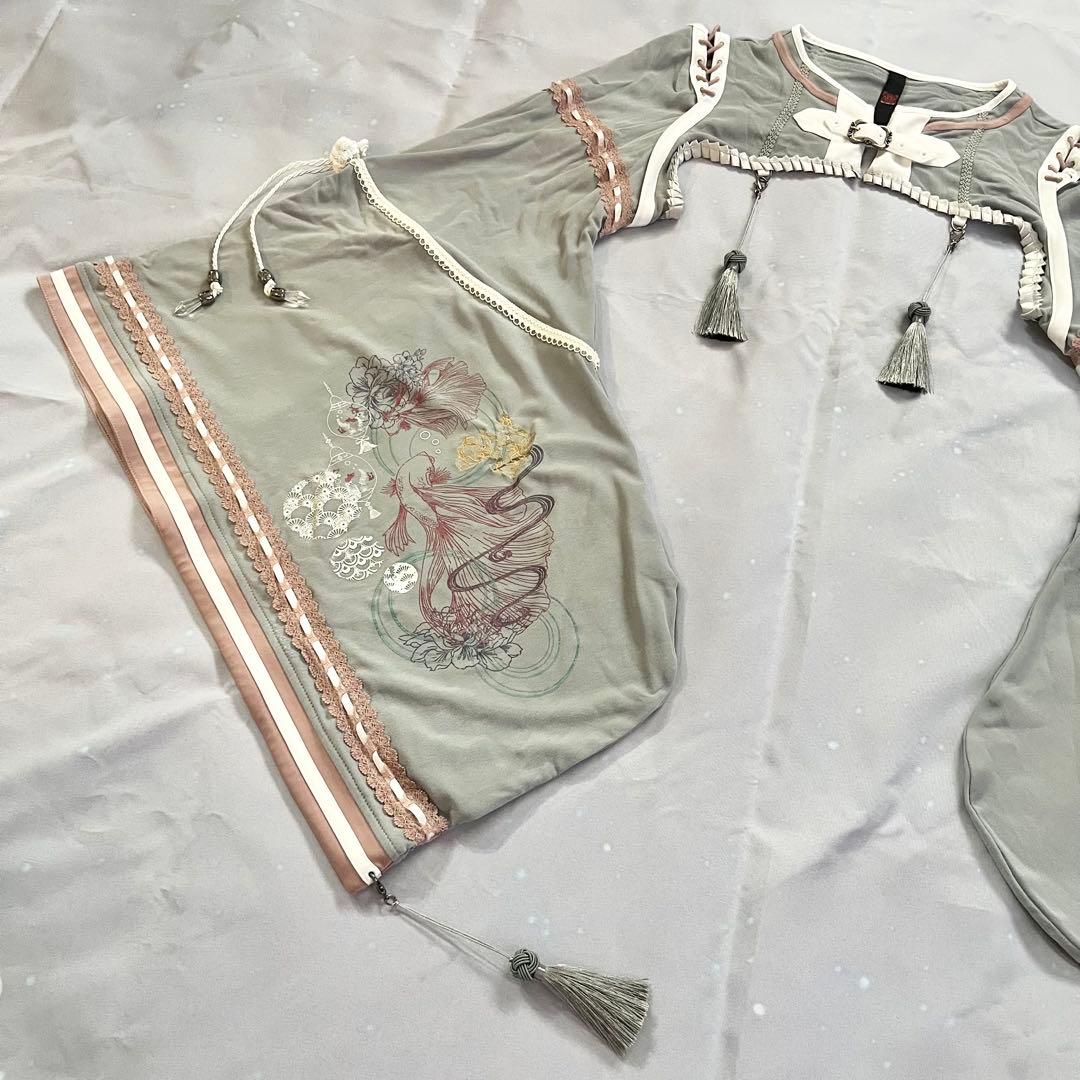 【treesa】OZZONESTE流水羽衣天女ボレロ ＆コルセットスカート