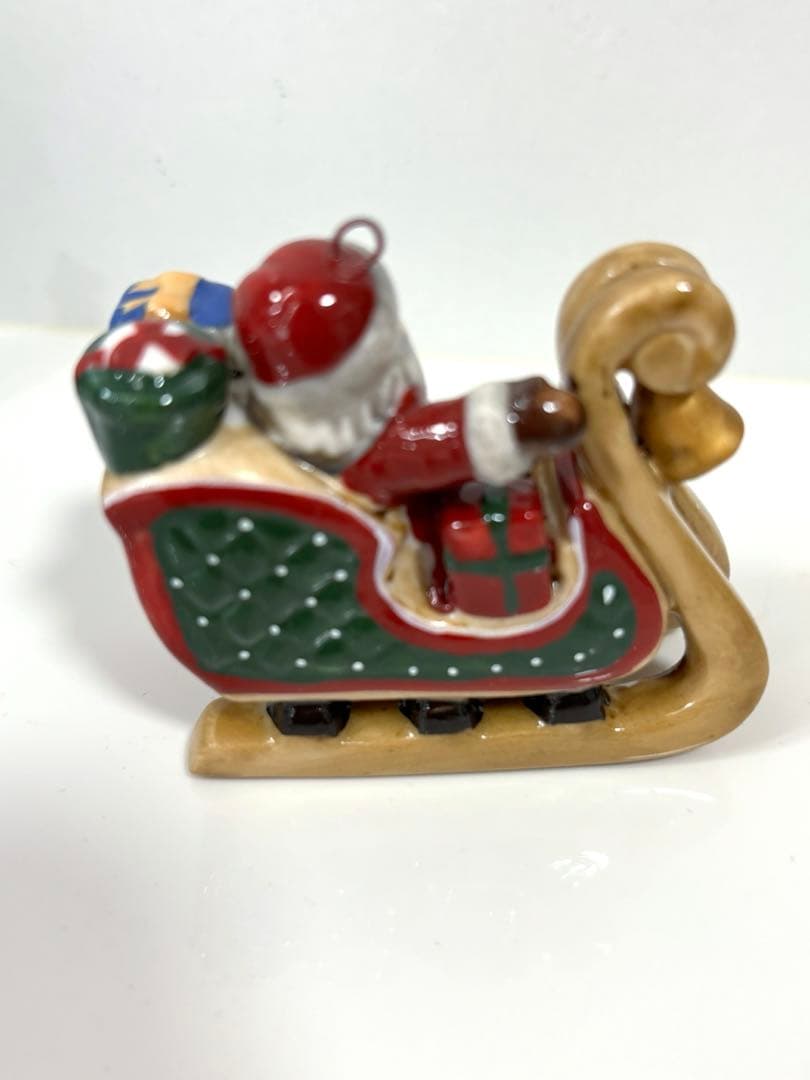 ビレロイボッホ クリスマス オーナメント 4つセット ヴィンテージ
