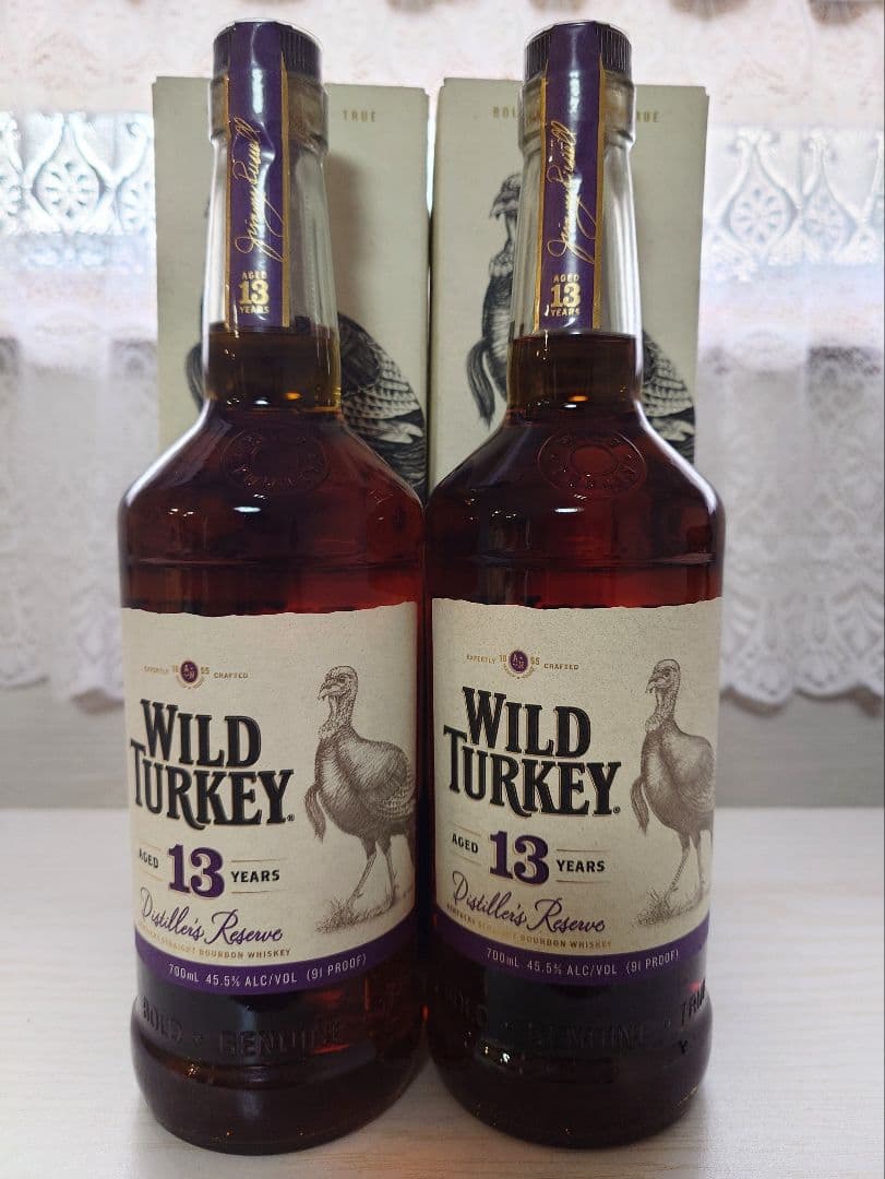 ワイルドターキー 13年 2本 WILD TURKEY 新品