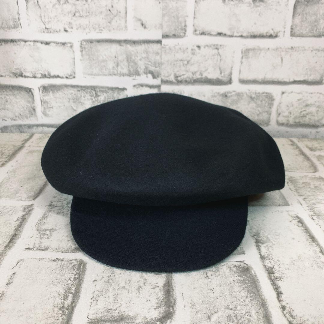 yohji yamamoto ヨウジヤマモト キャスケット 帽子 黒 ハンチング