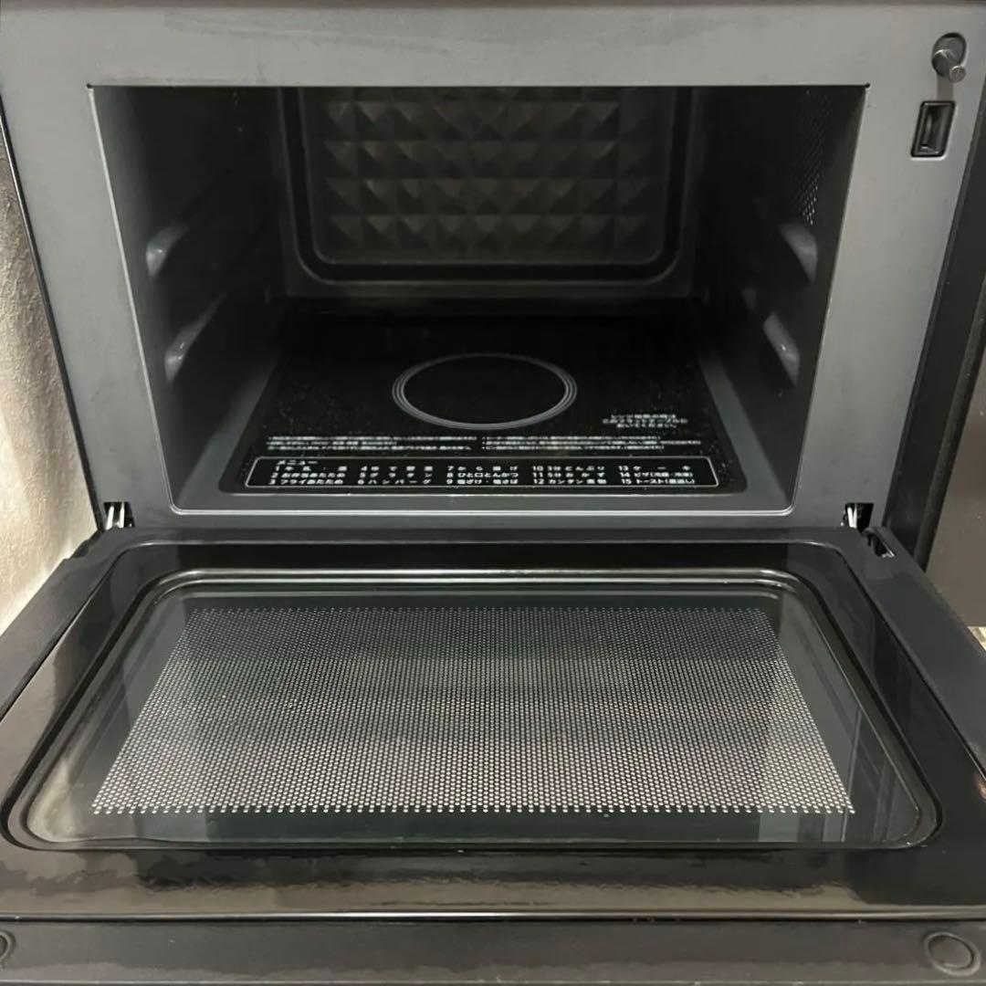 【シャープ】オーブンレンジ RE-F18A-B 18L ブラック（2020年製）