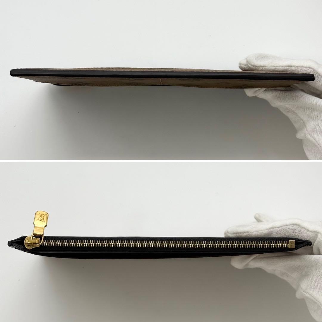 超極美品 IC内蔵✨ルイヴィトン モノグラムリバース バッグインバッグ 長財布