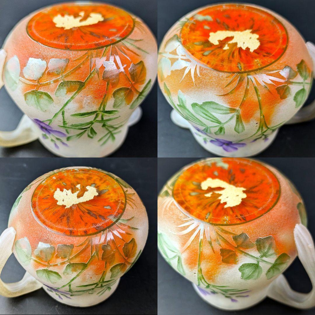 マッチー　ドーム・ナンシー 夜明けの菫の情景 ミニチュア水差 超絶技巧 ジ