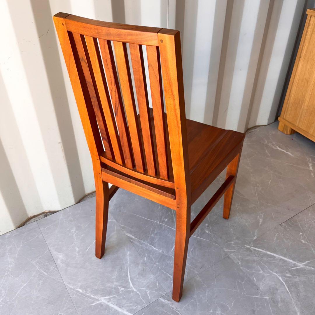 取付無料！SCANTEAK チーク材 北欧風天然木ナチュラルダイニングチェア✨