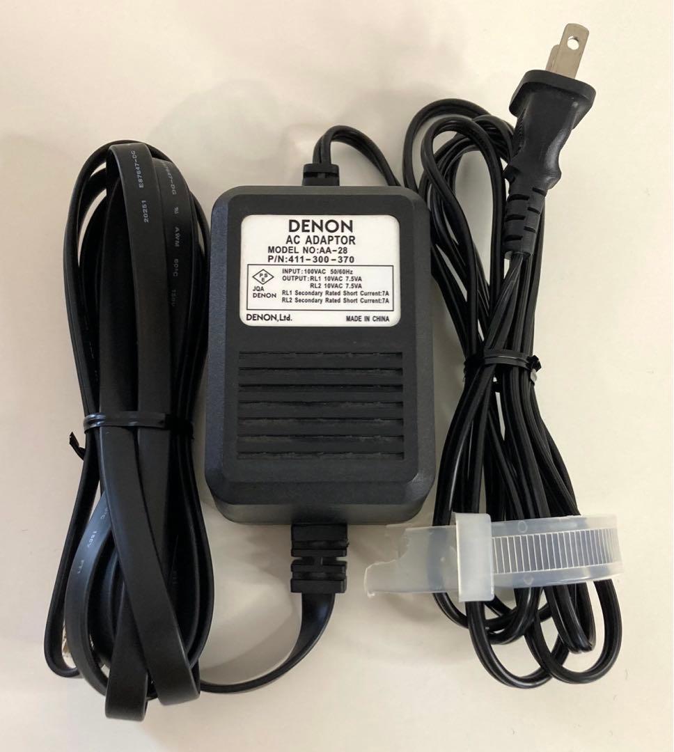 DENON DN-X300 DJミキサー アダプター付き