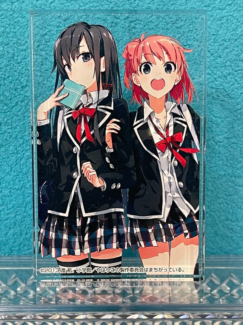 ★☆やはり俺の青春ラブコメは間違っている　アクリルブロック　俺ガイル☆★