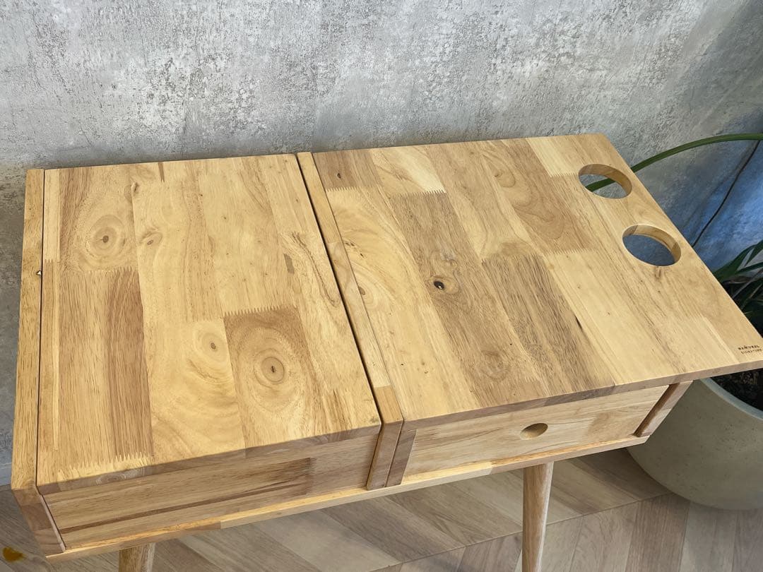 天然木製ドレッサー・鏡台