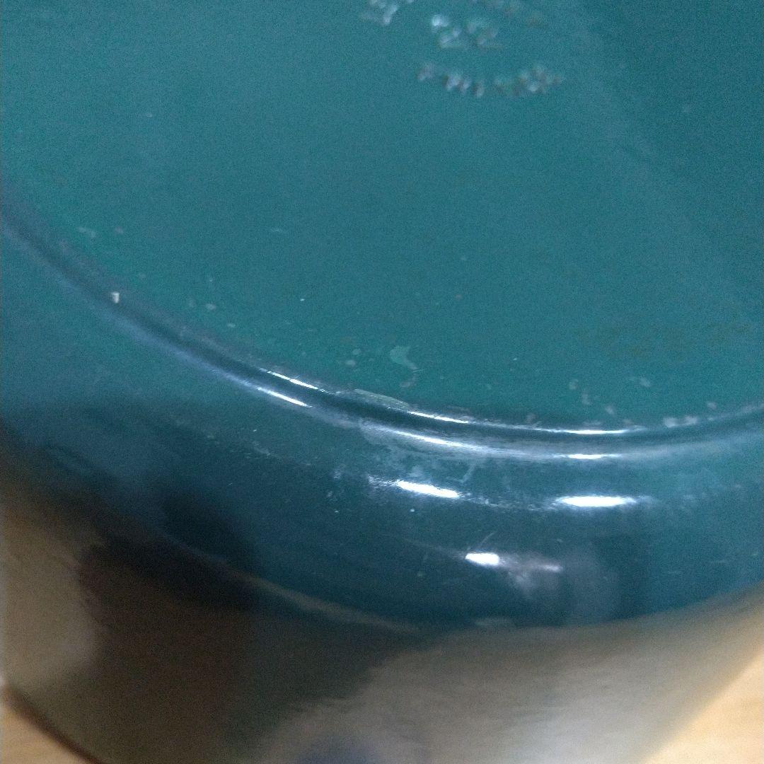 ル・クルーゼ　グリーン　22センチ