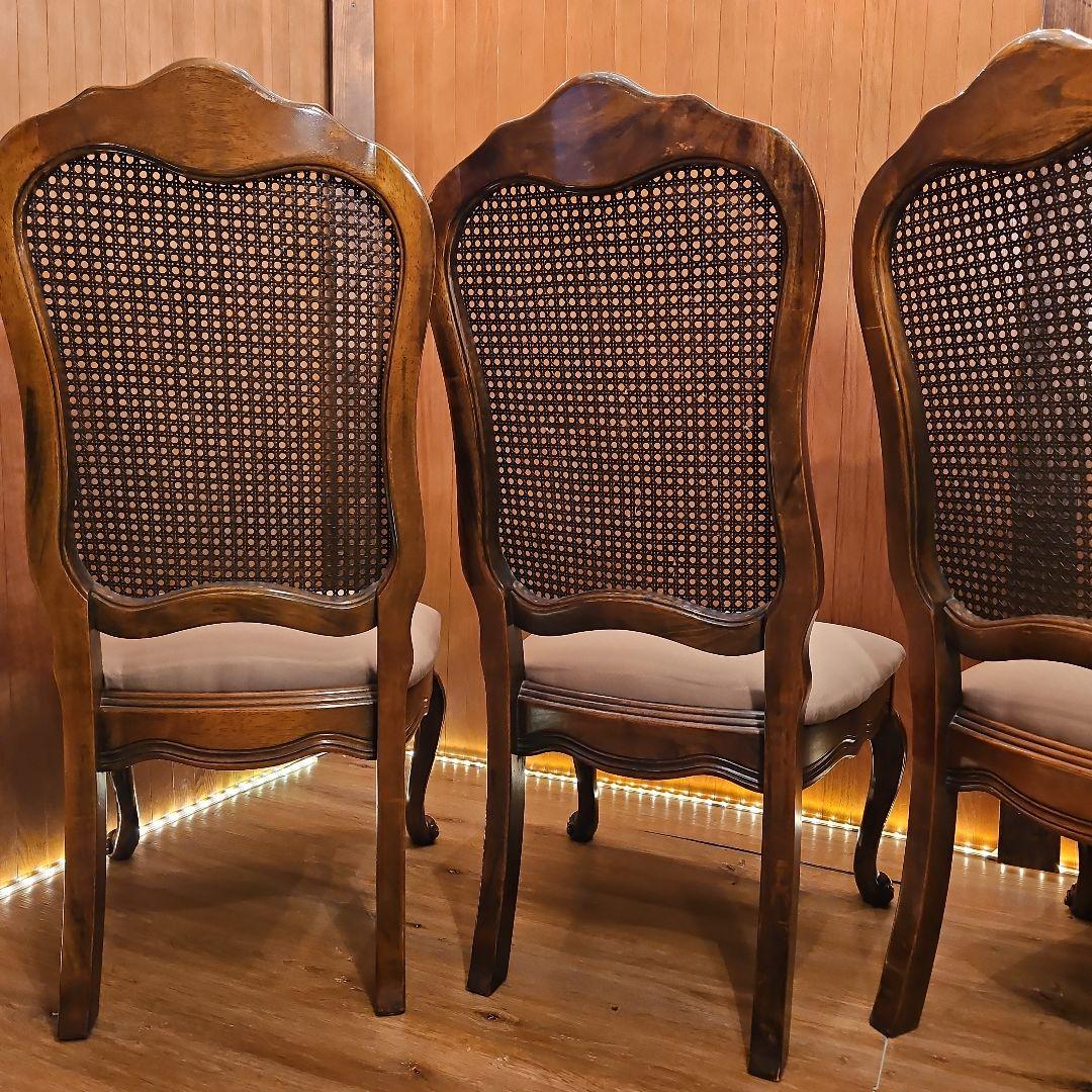 オールドマルニ マルニ木工 MARUNI ３脚 猫脚 ハイバックチェア