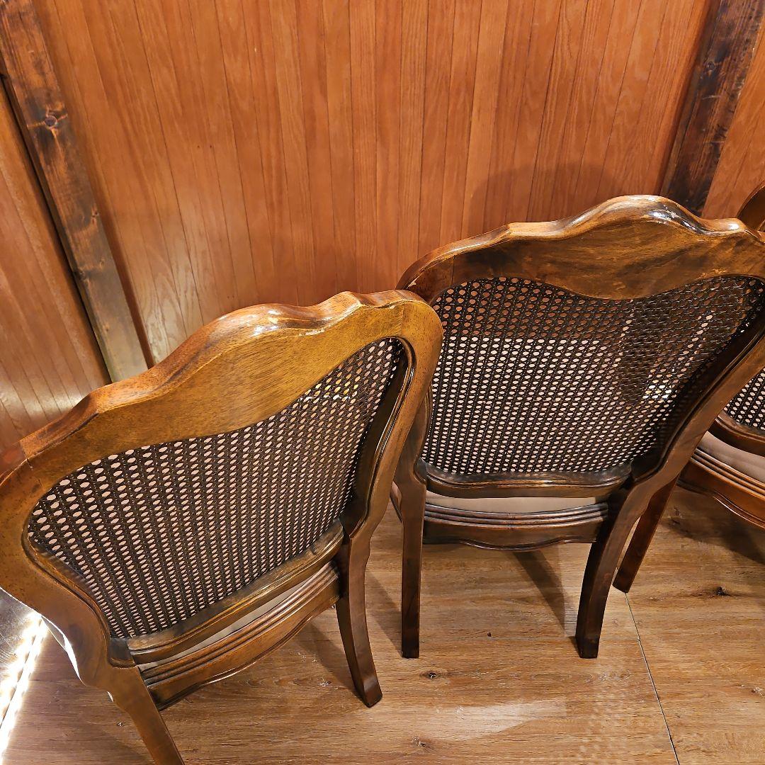 オールドマルニ マルニ木工 MARUNI ３脚 猫脚 ハイバックチェア